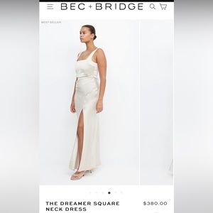 Bec and bridge Dreamer Square Neck dress